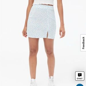Aeropostale Floral High-Waisted Mini Skirt NWT! Size S